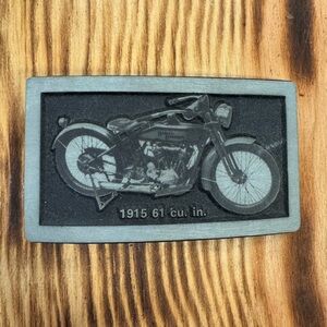 VINTAGE Motorcycle Belt Buckle